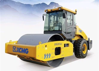 Tek Tamburlu Yol Silindiri Makinası